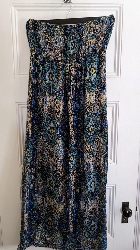 Stretch mid maxi dress